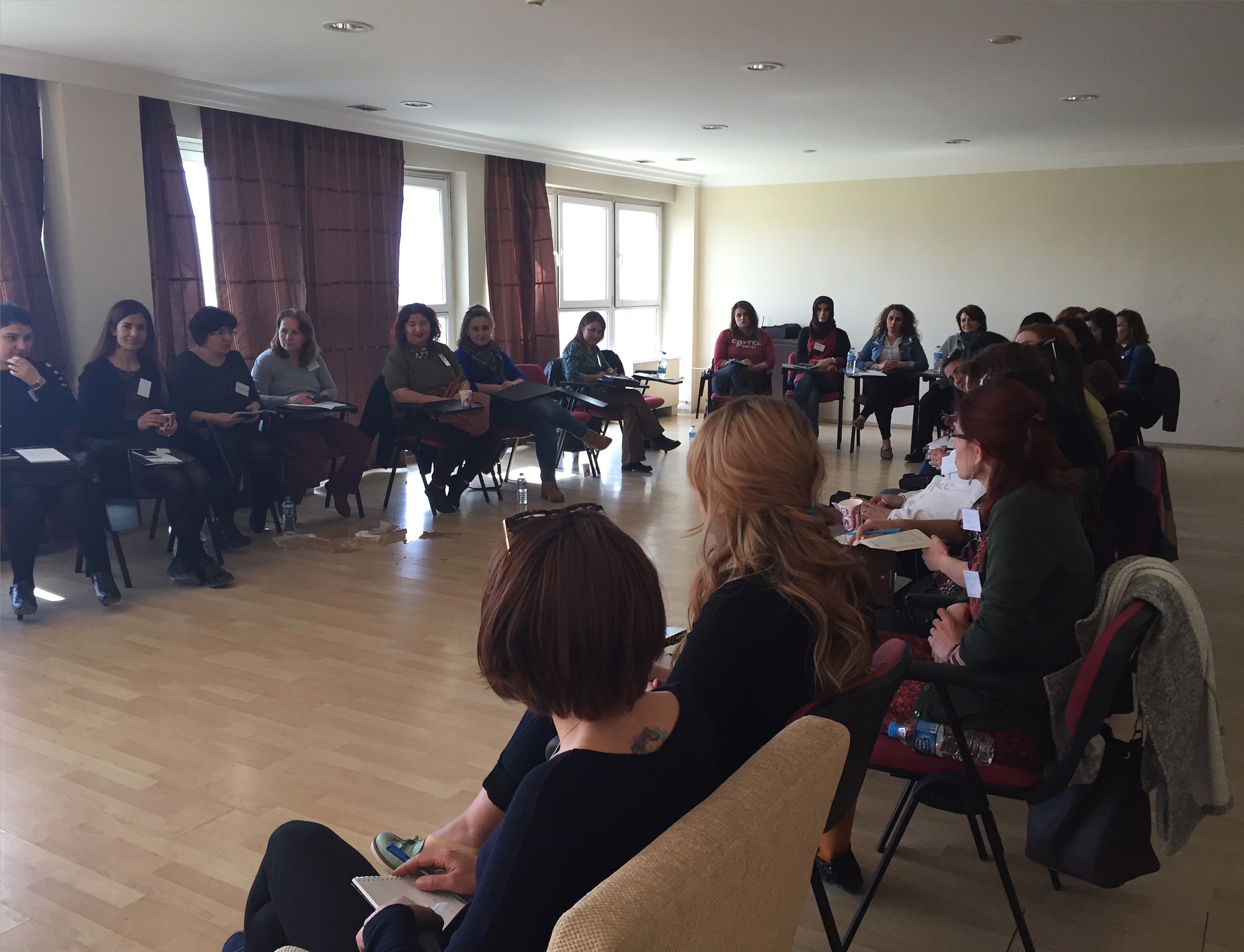 Kadın Eğitimciler Eğitimimizin 2.bölümünü 2-3 Nisan 2016 tarihlerinde Ankara'da gerçekleştirdik.