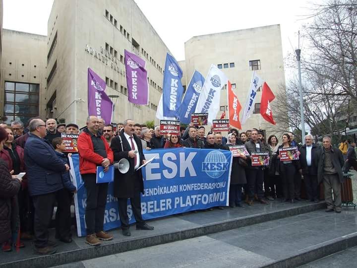 KESK Bursa Şubeler Platformu Basın Açıklaması Yaptı