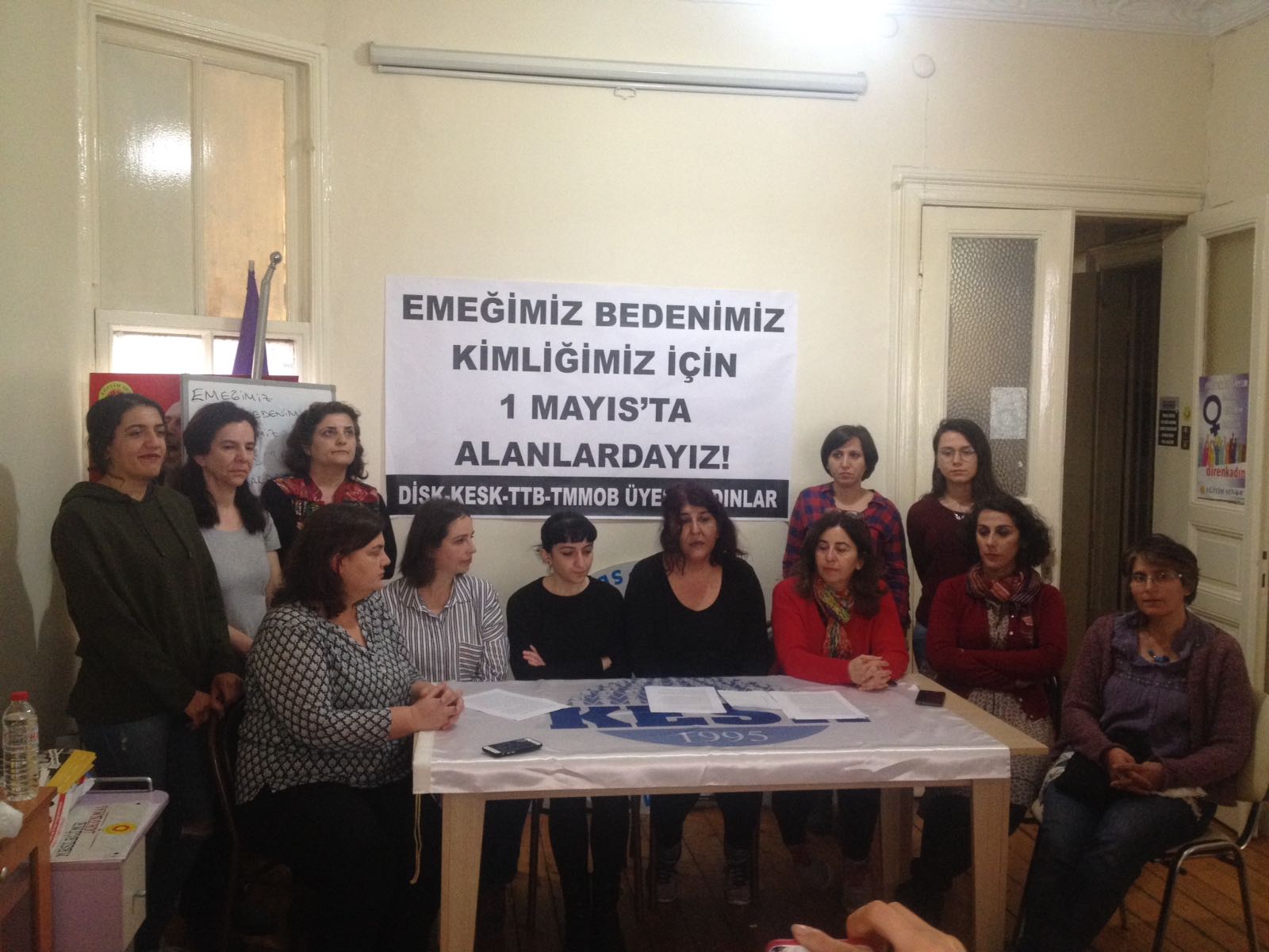 İstanbul’da Kadınlar 1 Mayıs’a Çağrı Yaptı