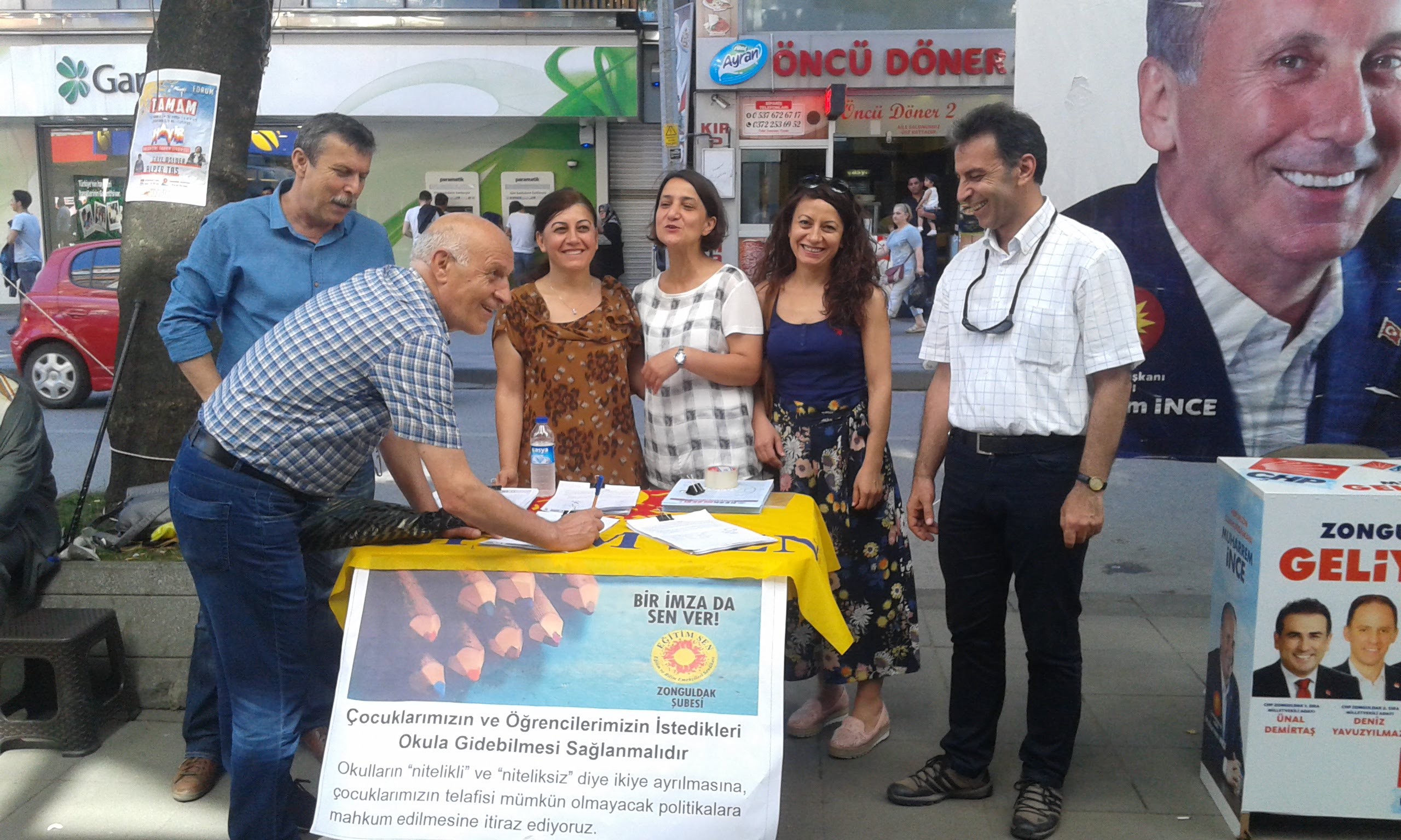 Zonguldak Şubemizden Eğitim-Sen Standına Ziyaret