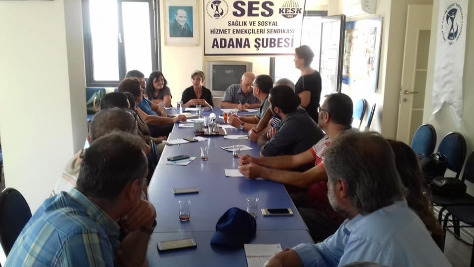 Adana Şubemizde Örgütlenme Toplantısı Gerçekleştirildi