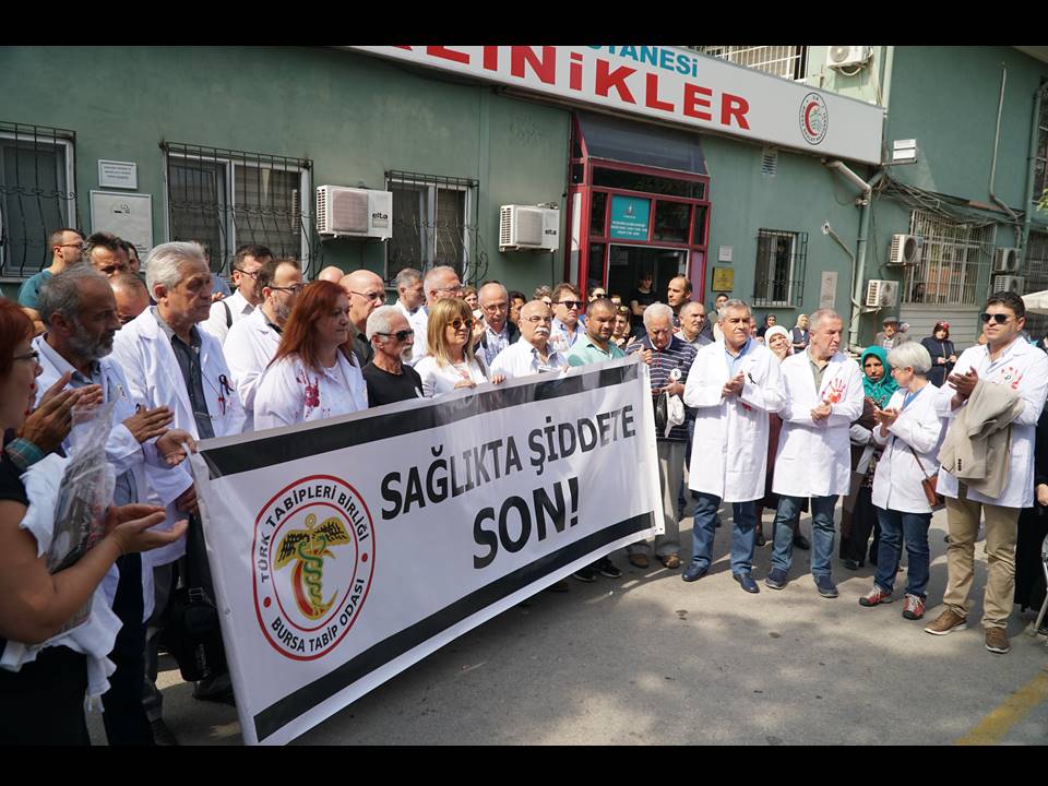 Bursa: Sağlıkta Şiddete Hayır!