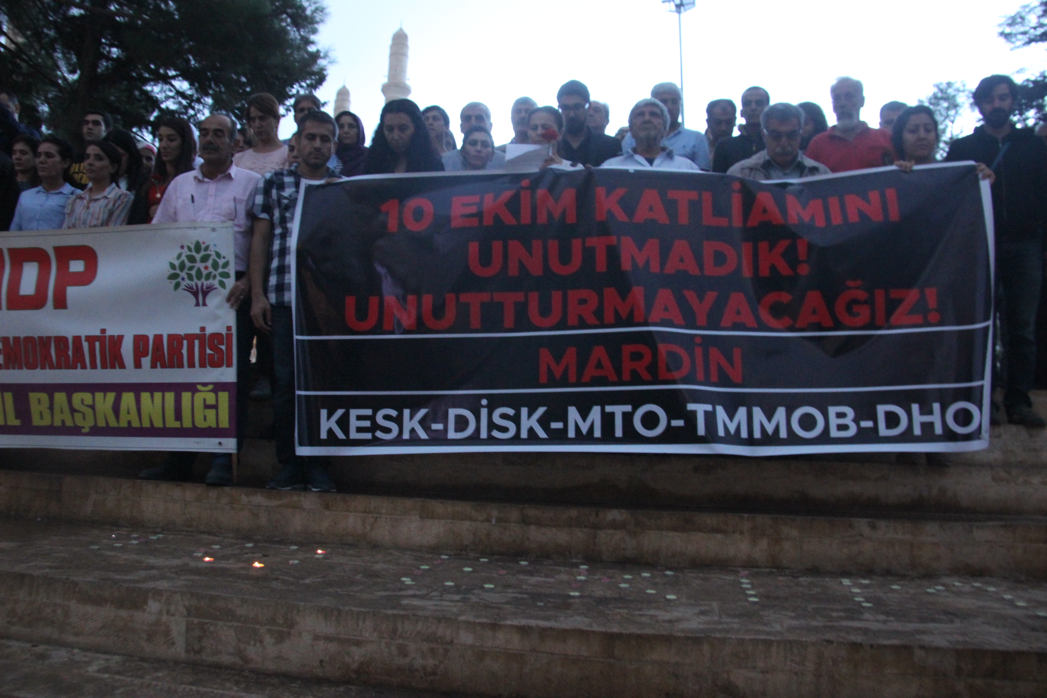 Mardin’de 10 Ekim Katliamı Anması Yapıldı