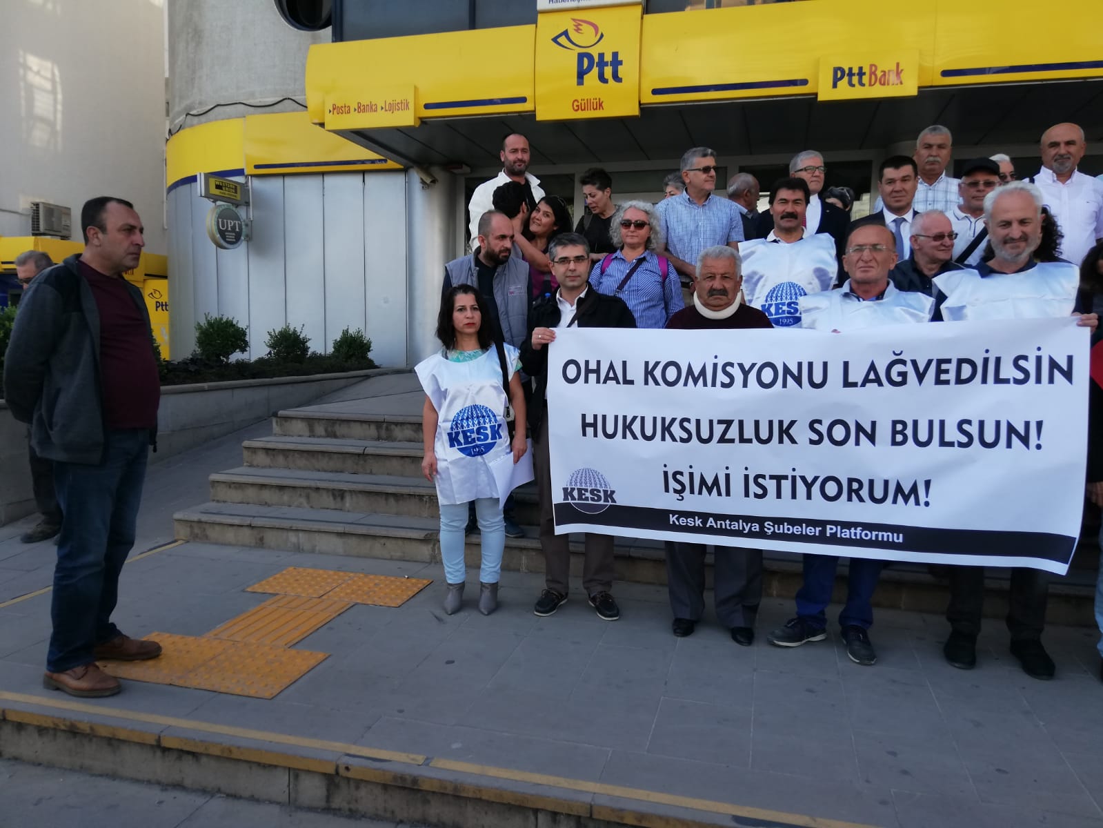 KESK Antalya Şubeler Platformu’ndan Faks Eylemi: OHAL İnceleme Komisyonu Lağvedilip Hukuksal Süreç Başlatılsın