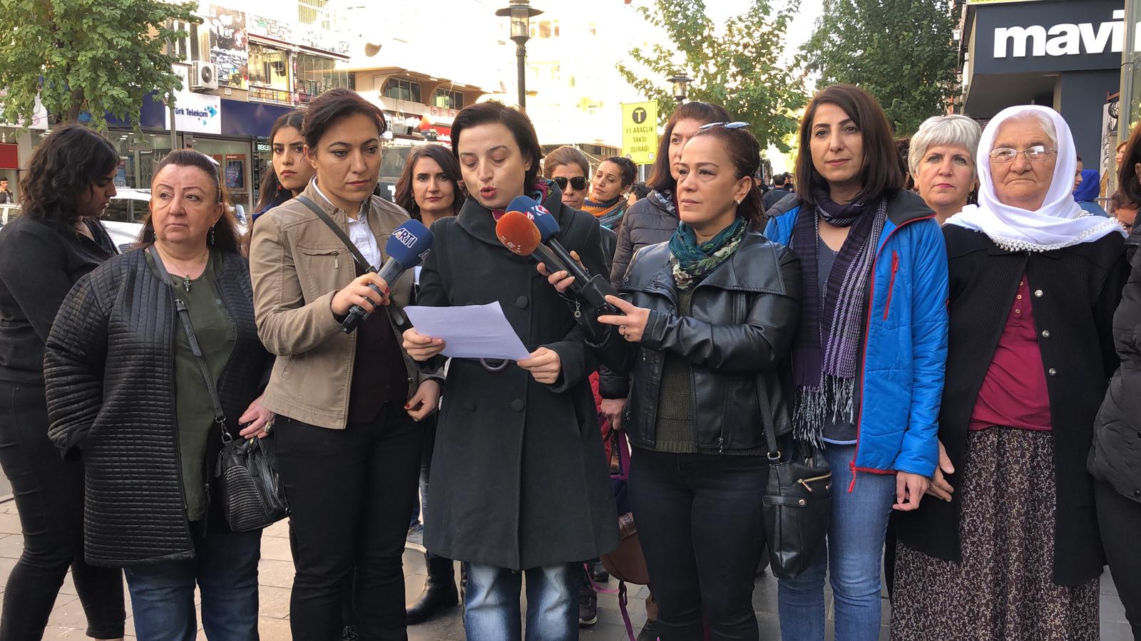Diyarbakır Dicle Amed Kadın Platformu 25 Kasım Eylem-Etkinlik Startını Verdi