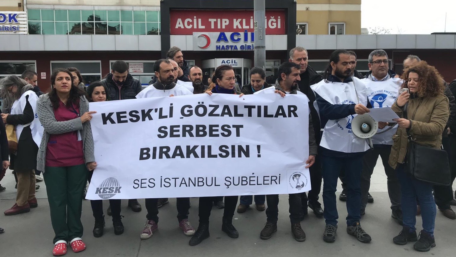 SES İstanbul Şubeleri: Eş Başkanımız ve KESK’liler Derhal Serbest Bırakılsın