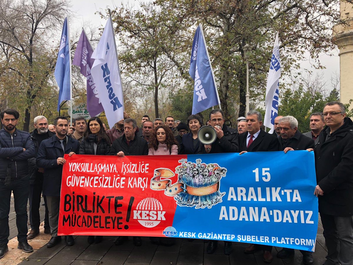 15 Aralık Adana Bölge Mitingi Çalışmaları Gaziantep’de Devam Ediyor