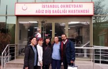 Okmeydanı Ağız Diş Sağlığı Hastanesi’nde 22 Aralık İstanbul KESK Bölge Mitingi Çalışması Yaptık