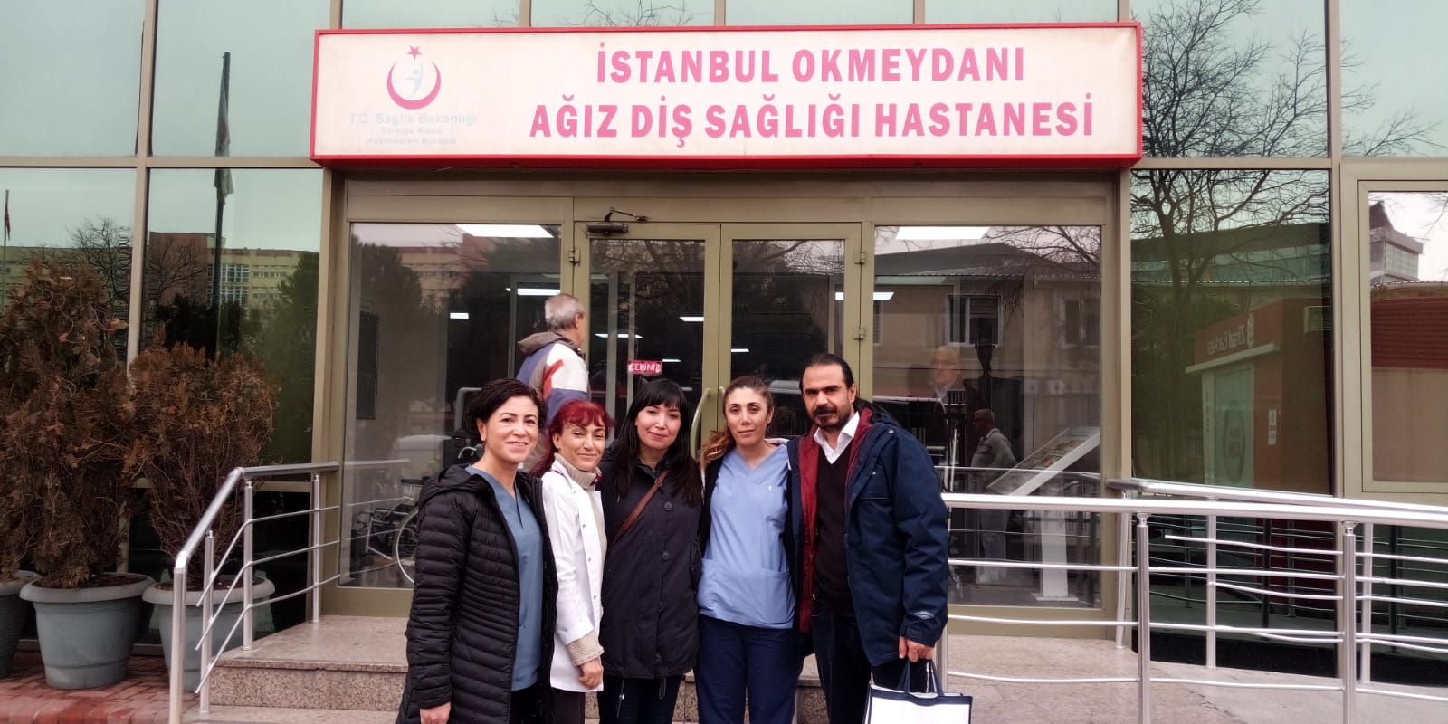 Okmeydanı Ağız Diş Sağlığı Hastanesi’nde 22 Aralık İstanbul KESK Bölge Mitingi Çalışması Yaptık