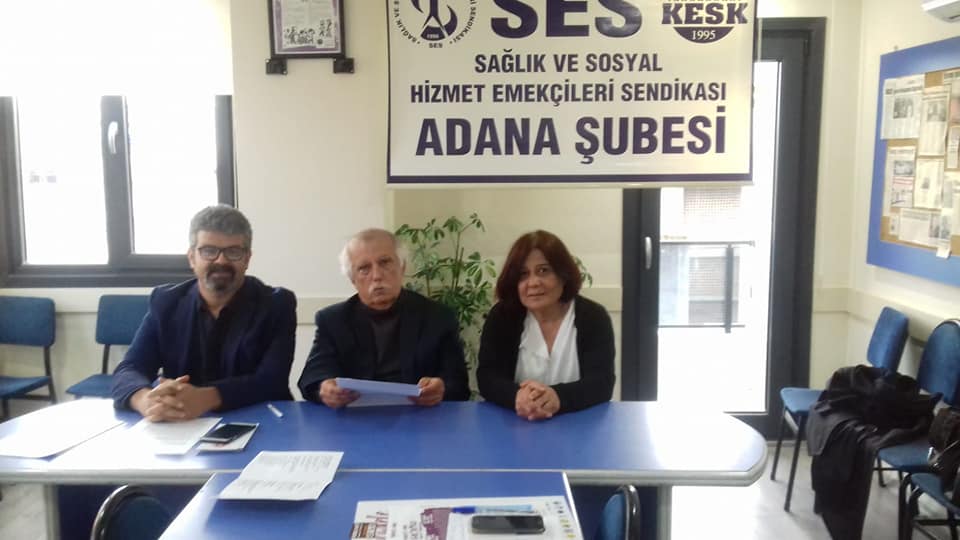 14 Mart Sağlık Haftasını Kutlayan Adana Şubemiz: Taleplerimizde Israrlı, Mücadelede Kararlıyız