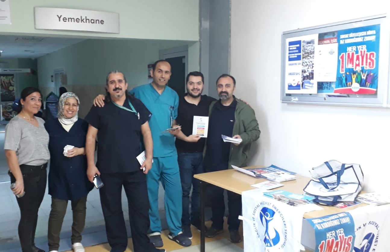 Kanuni Sultan Süleyman Hastanesi Emekçileri 1 Mayıs’a ve 11 Mayıs Ankara Buluşmasına Davet Edildi