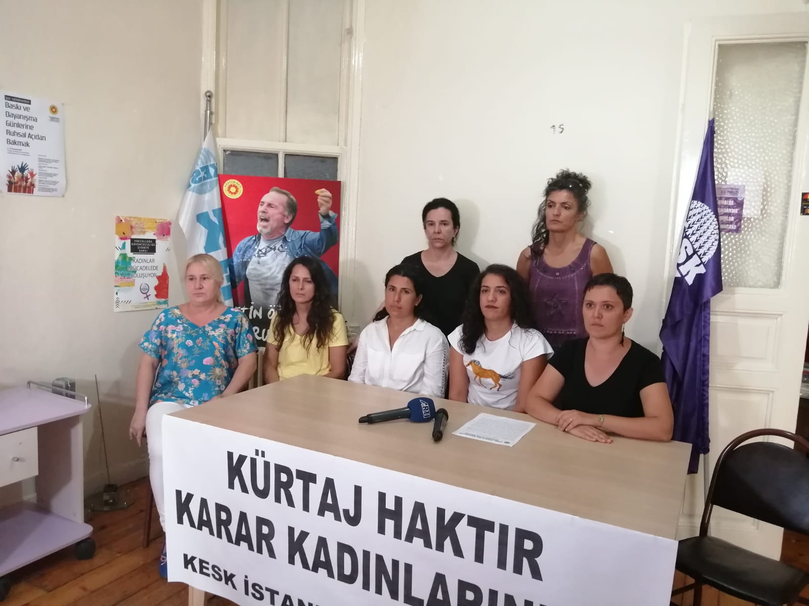 KESK İstanbul Kadın Meclisi: Kürtaj Sağlık Hizmetidir, Fişleme Aracı Olarak Kullanılamaz!