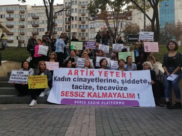 Bursa Kadın Platformu’ndan 25 Kasım Eylem-Etkinlikleri
