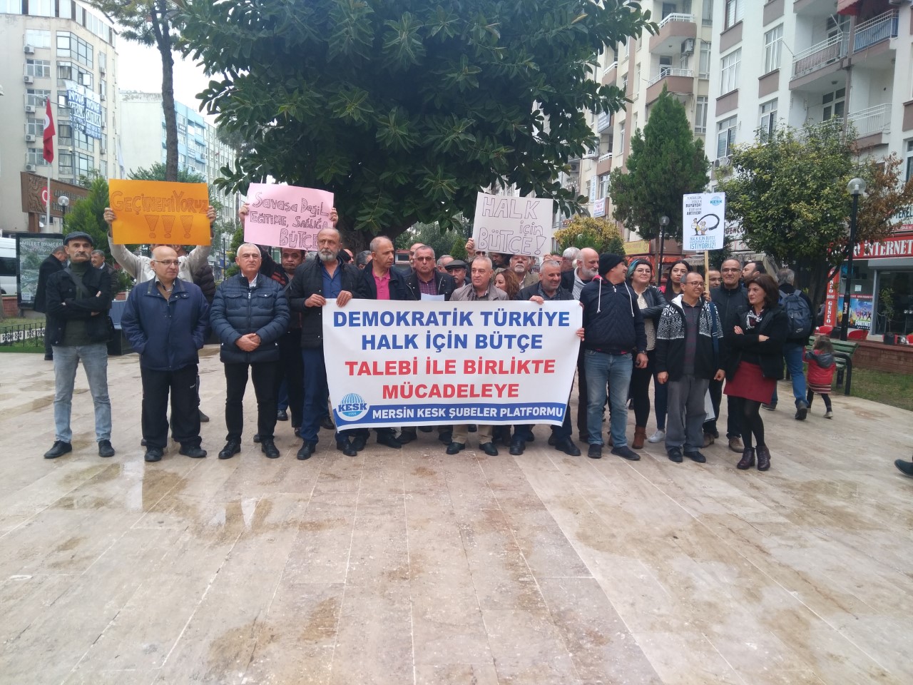 KESK Mersin Şubeler Platformu’ndan “Demokratik Türkiye, Halk İçin Bütçe” Mitingine Çağrı