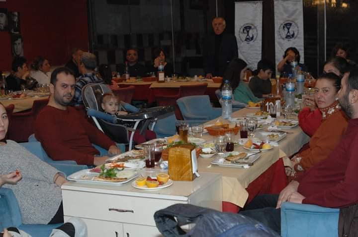 Adana Şubemiz 1. Basamakta Çalışan Üyelerimizle Yemekte Buluştu