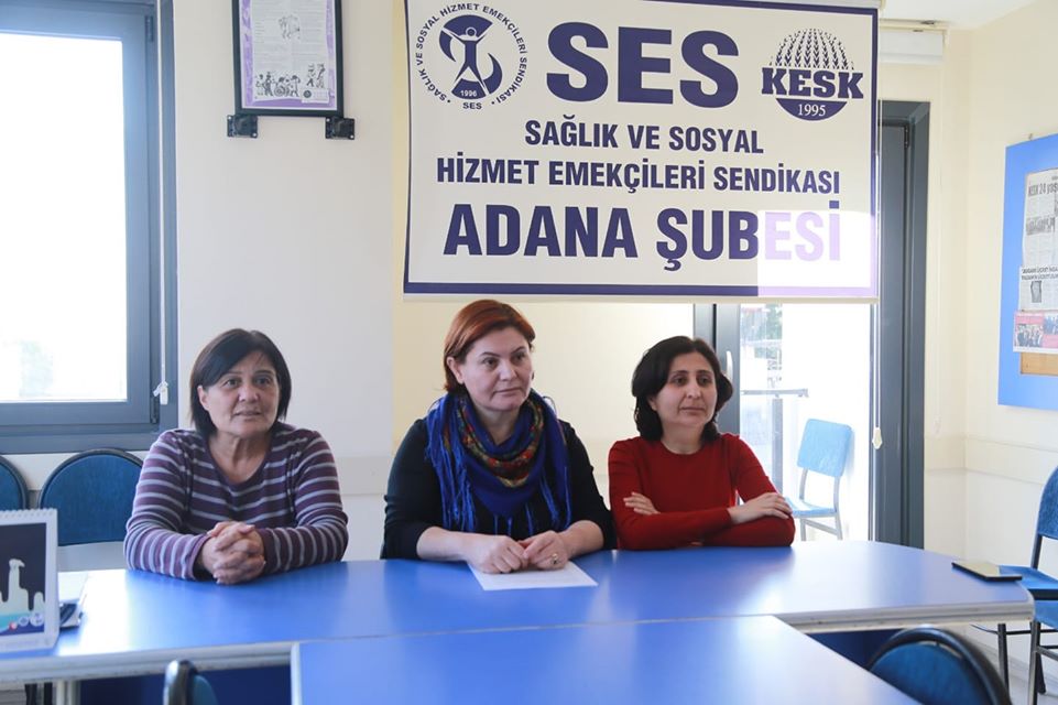 Adana Şubemizden İstanbul İl Sağlık Müdürlüğü’nün Kıyafet Genelgesine Tepki