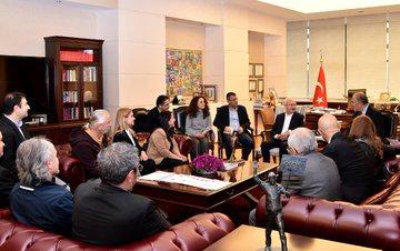 Sağlık Meslek Örgütü Temsilcileri Kılıçdaroğlu’nu 15 Mart’ta Gerçekleştirilecek Beyaz Miting’e Davet Etti