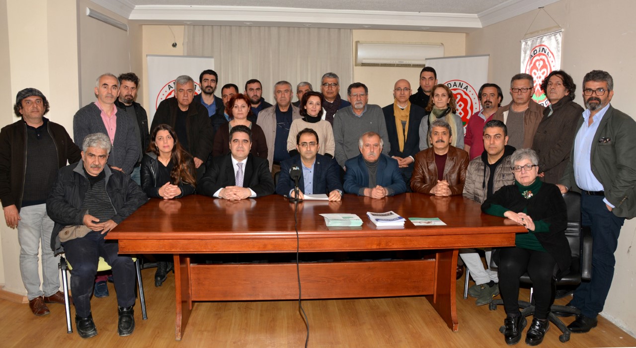 Adana Sağlık Emek ve Meslek Örgütlerinden Beyaz Mitinge Katılım Çağrısı