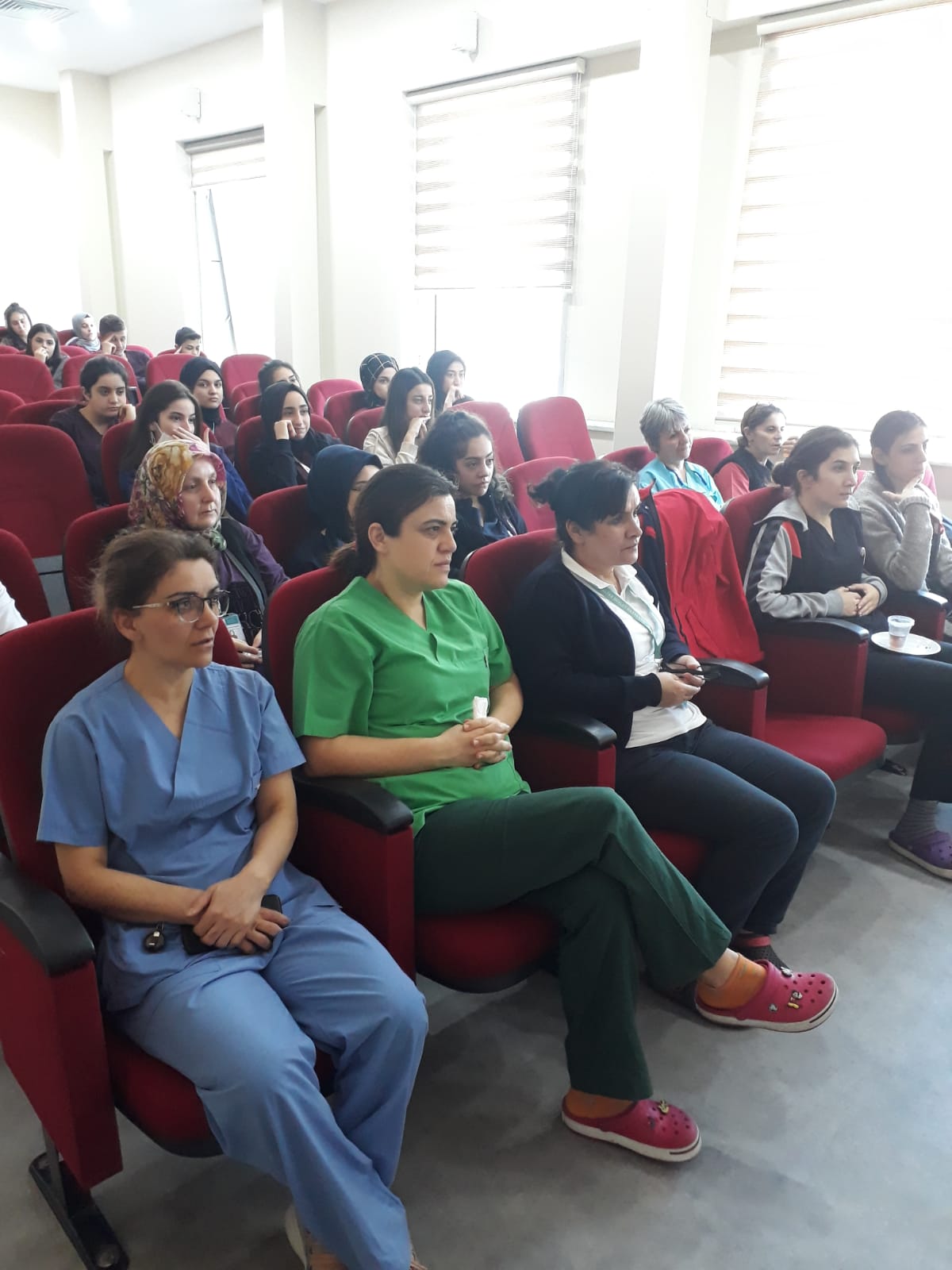 İstanbul Aksaray Şubemiz Eyüpsultan Hastanesi’nde Kadına Yönelik Şiddetle İlgili Söyleşi Düzenledi