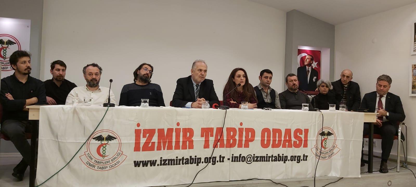 İzmir Sağlık Emek ve Meslek Örgütlerinden 15 Mart Ankara Büyük Beyaz Mitingi’ne Çağrı