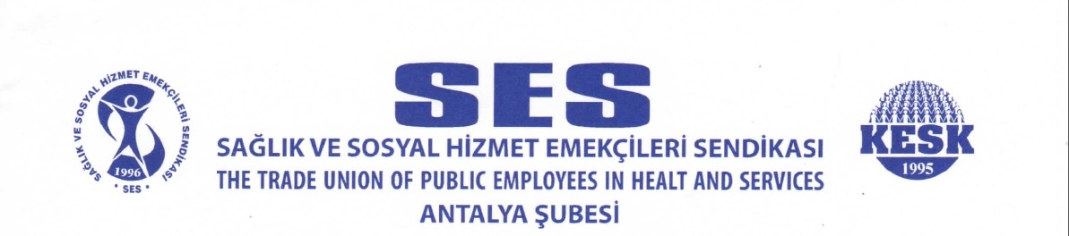 Antalya Şubemiz Sağlık Emekçilerinin Ücretsiz Ulaşım ve Misafirhane Taleplerini Valilik ve Belediyeye İletti