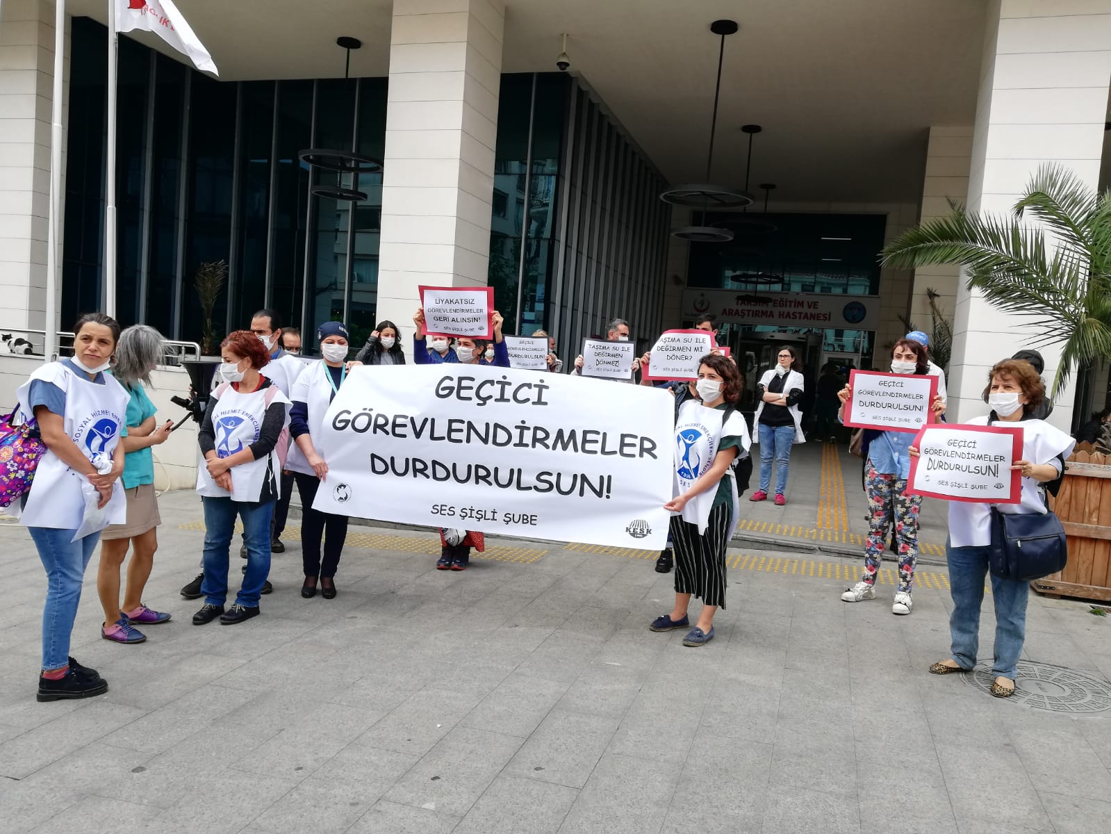 İstanbul Şişli Şubemiz: Geçici Görevlendirmeler Durdurulsun
