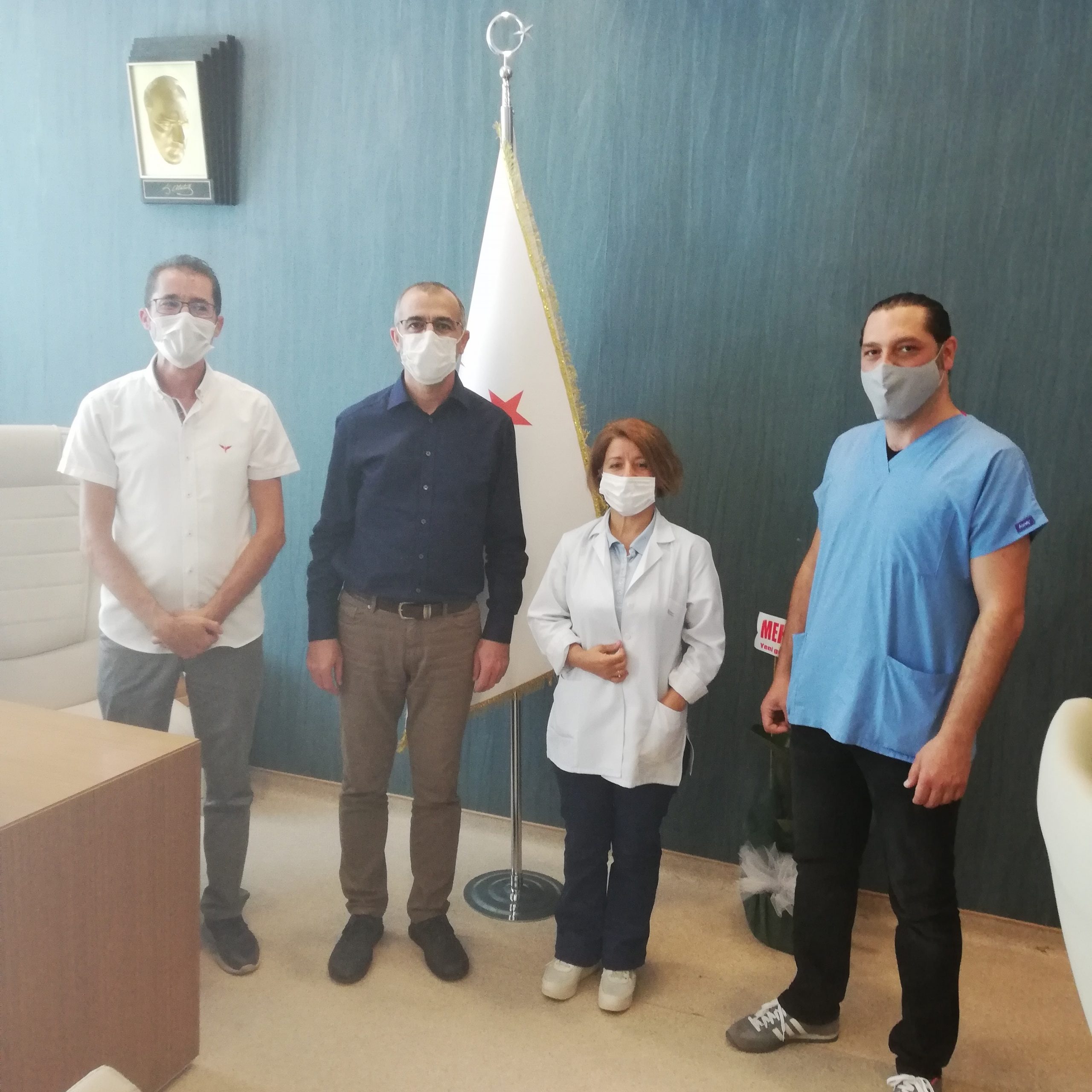 Sivas Şubemiz Numune Hastanesi Başhekimini Ziyaret Etti