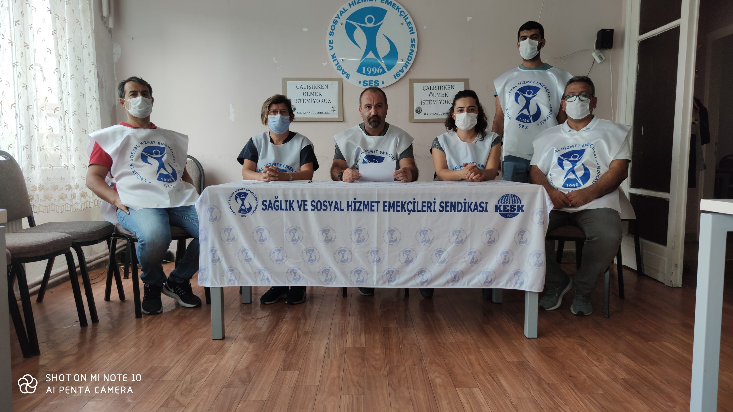 İstanbul Aksaray Şubemiz Sağlık Emekçilerine Yönelik Saldırıyı Kınadı