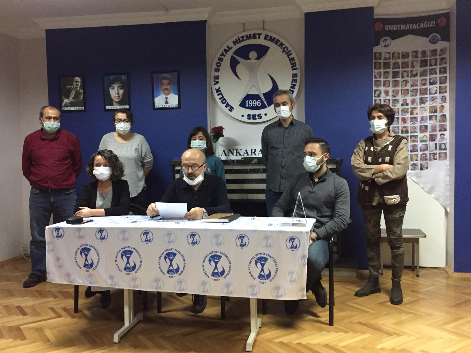 Ankara Şubemiz: KHK İhraçları İşlerine İade Edilsin, Mahmut Konuk Serbest Bırakılsın