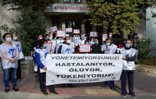 Şişli Şubemiz Şişli Hamidiye Etfal Eğitim ve Araştırma Hastanesi Başhekiminin Tutumunu Protesto Etti