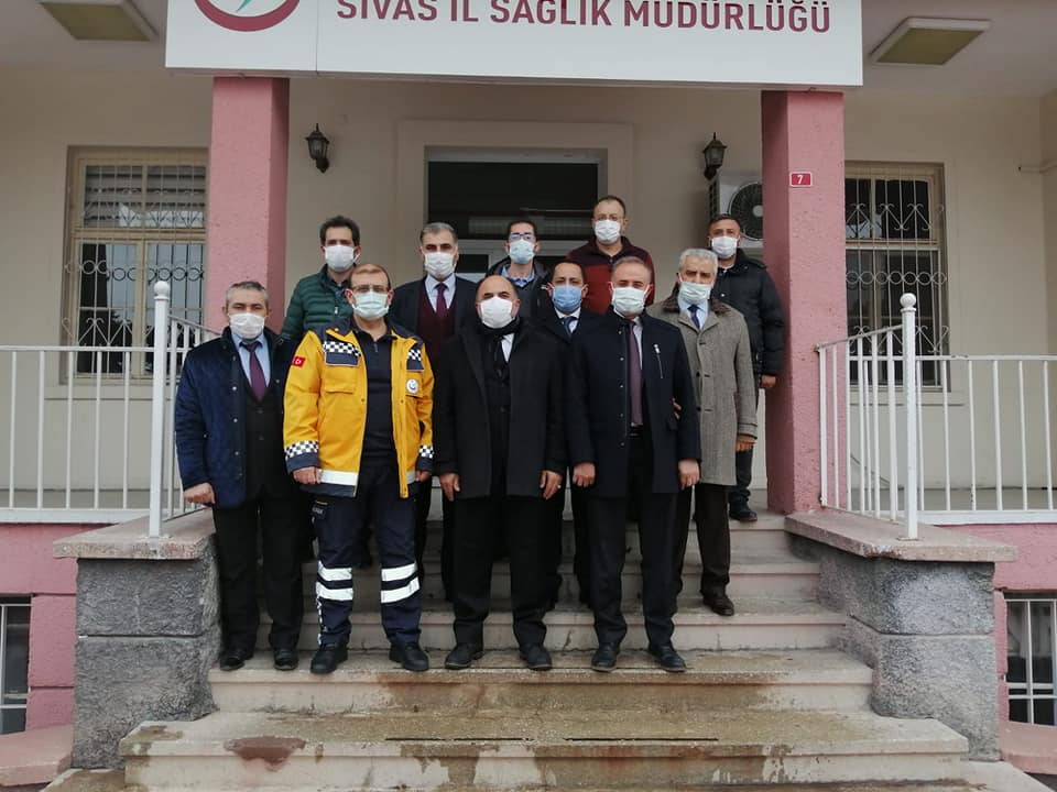 Sivas Sağlık Platformu’ndan İl Sağlık Müdürlüğü’ne Ziyaret