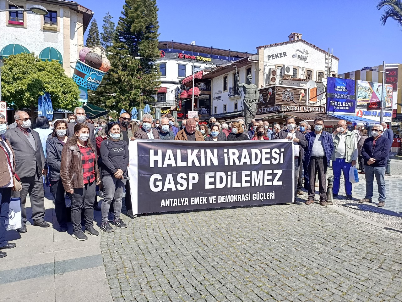 Antalya Emek ve Demokrasi Güçleri: Halkın İradesi Gasp Edilemez