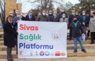 Sivas Sağlık Platformu Covid-19 Nedeniyle Hayatını Kaybeden Sağlık Emekçilerini Andı