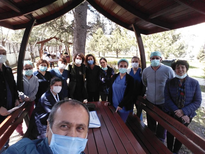 Ankara Şubemizden İbni Sina Hastanesi’nde Örgütlenme Toplantısı