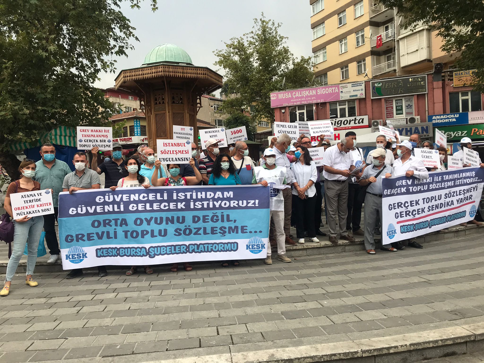 Bursa’da TİS Taleplerimiz Basın Açıklaması ile Duyuruldu
