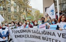 İstanbul Şubelerimiz: Toplum Sağlığına ve Emekçilere Bütçe Ayrılsın