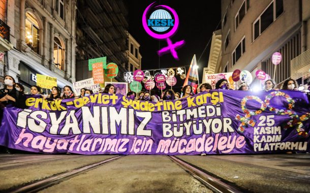 KESK: AKP/MHP İktidarı Kadına Yönelik Her Türlü Şiddetin Sorumlusudur!