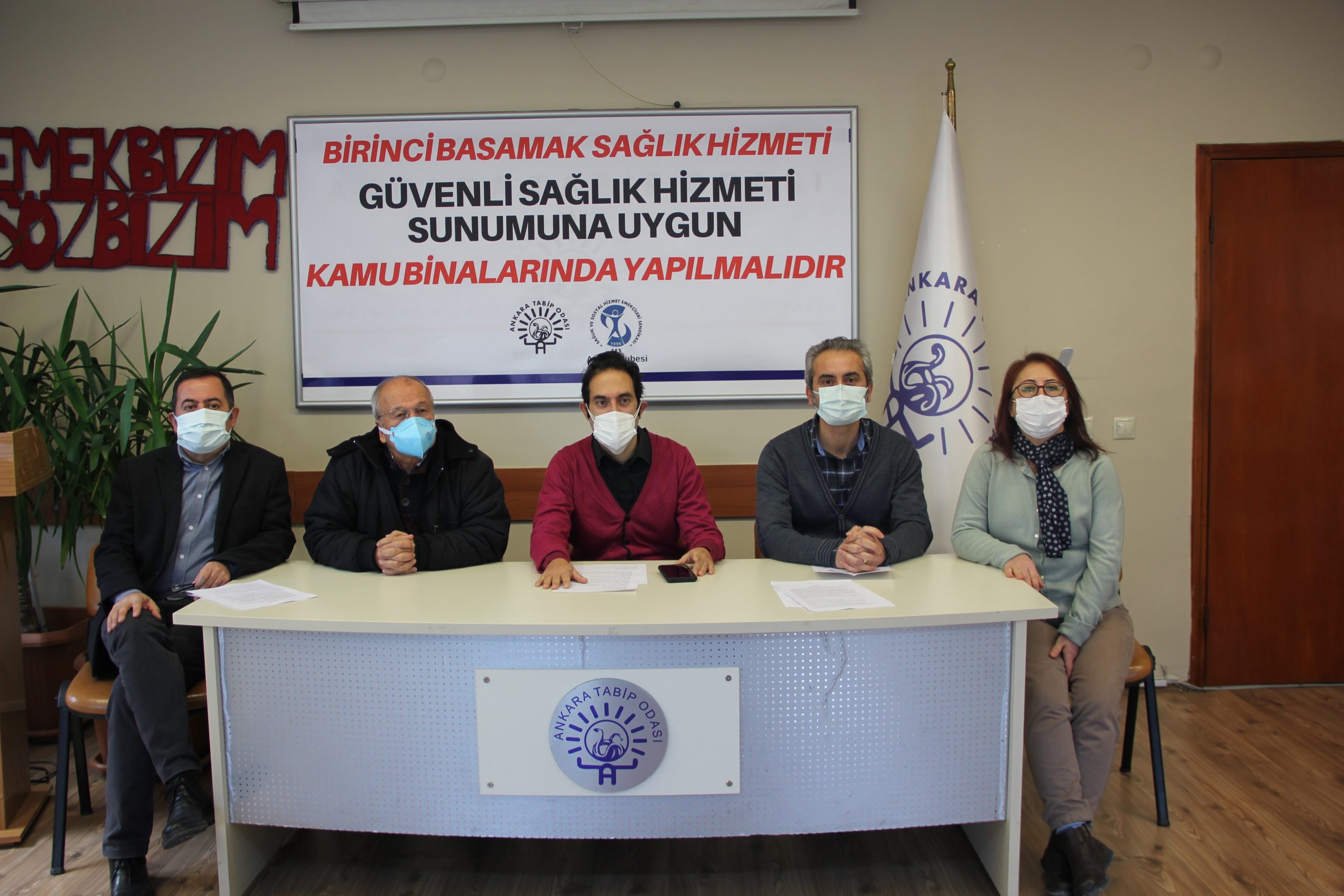 Ankara Şubemiz ve Ankara Tabip Odası: Birinci Basamak Sağlık Hizmeti Sunumu Kamu Binalarında Olmalıdır