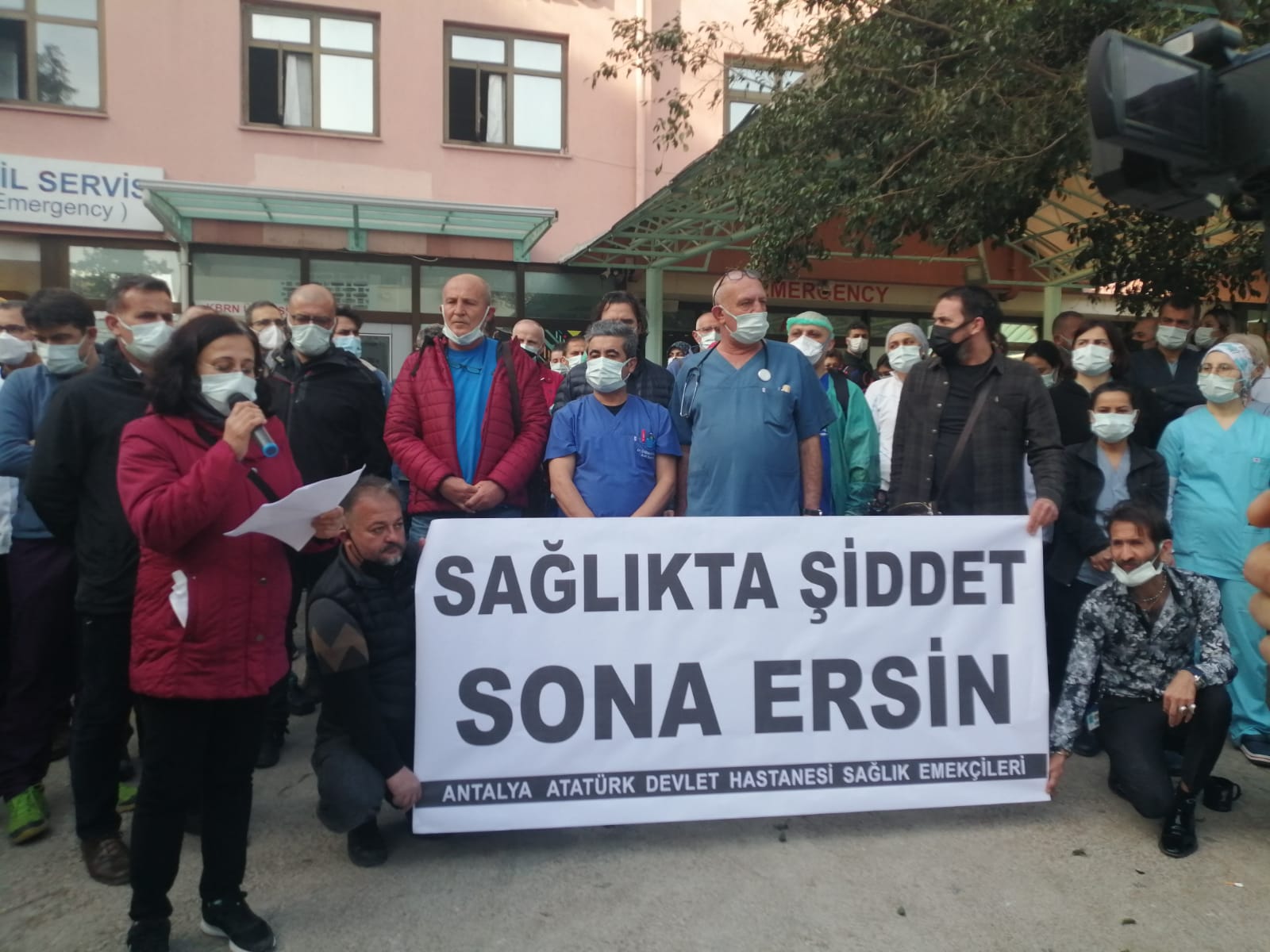 Antalya: Sağlıkta Şiddet Sona Ersin!