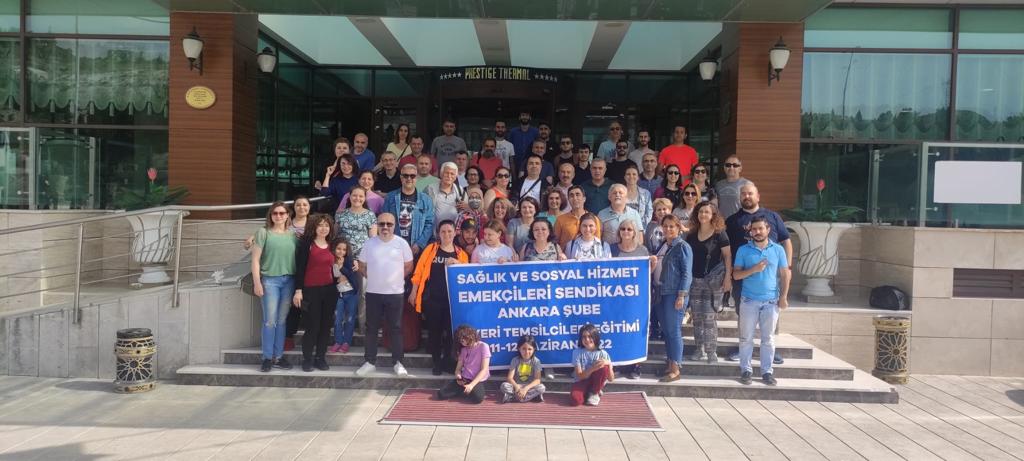 Ankara İş Yeri Temsilciler Eğitimimizi Gerçekleştirdik