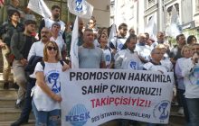 İstanbul Şubelerimiz İl Sağlık Müdürlüğü Önünden SES’lendi: Bankaların Ücretlerimiz Üzerinden Elde Ettiği Kardan Payımızı İstiyoruz! Banka Promosyonları Yenilensin!