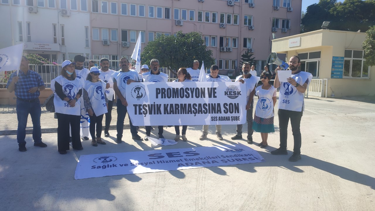 Adana Şubemiz: Ne Teşvik, Ne Ek Ödeme; Tek Kalemde Ücret!