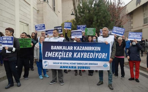 Ankara Şubemiz: Bankalar Kazanırken Emekçiler Kaybediyor!